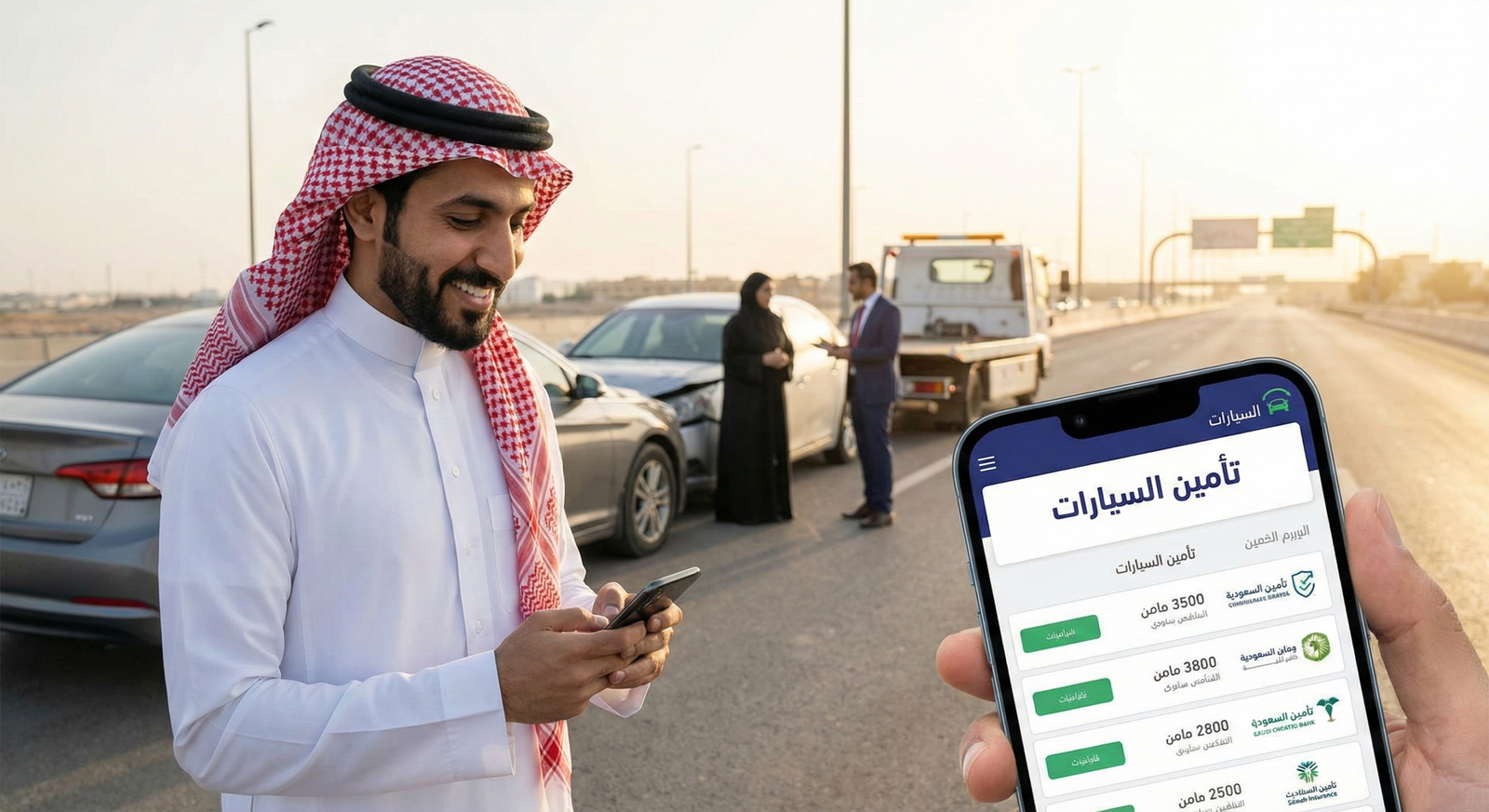 تأمين السيارات في السعودية
